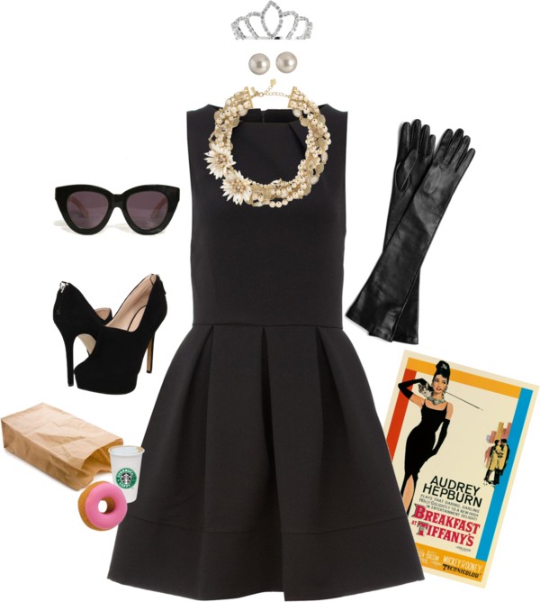 diy black dress costume ideas