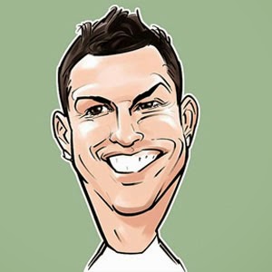 Gambar Karikatur Cristiano Ronaldo Piala Dunia 2014