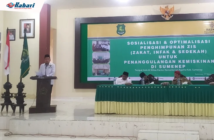 Penerimaan Dana ZIS Baznas Sumenep Tahun 2022 Meningkat 46,3 Persen