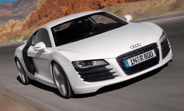 Audi R8 White