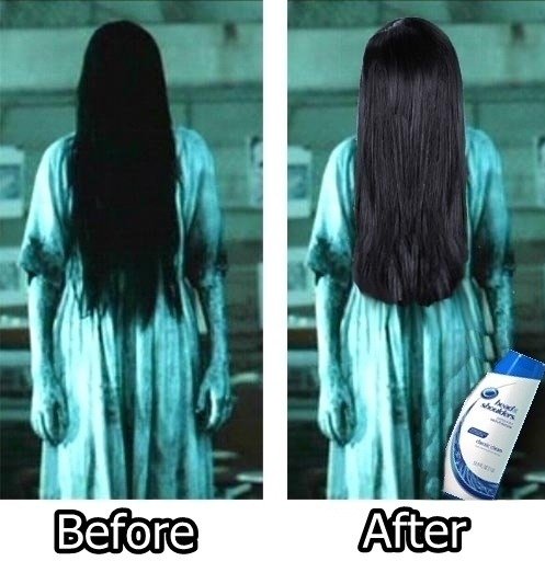 Before And After - Shampoo - The RING!