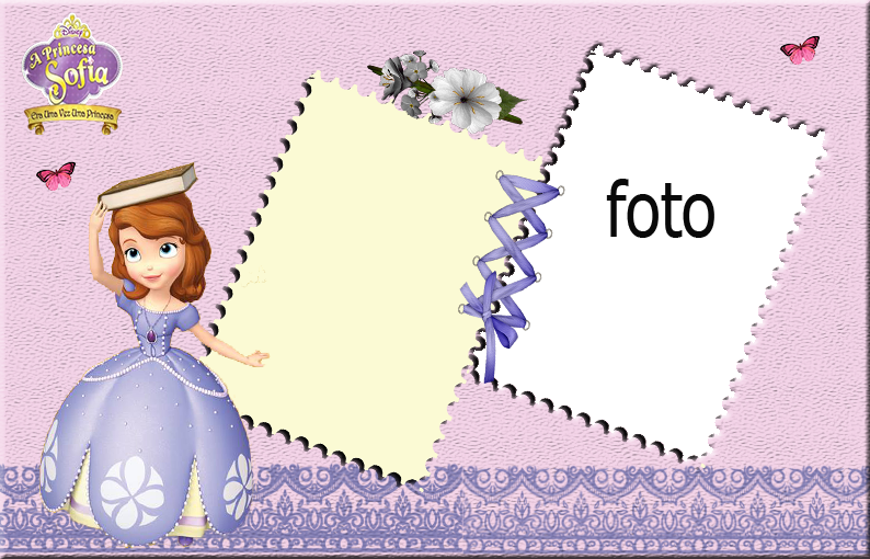 Princess Sofia the First: Free Printable Invitations, Labels or Cards.