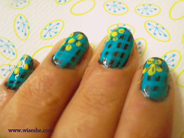 Best part of doing nail art is you can just go on and on with your wild 