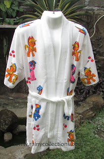handuk kimono karakter my little pony biru pasti disukai anak-anak