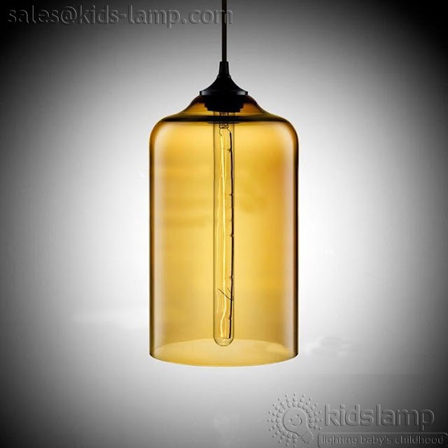 Bottle and Jar shape kids ceiling lamps