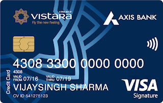 Axis Bank Vistara Credit Card