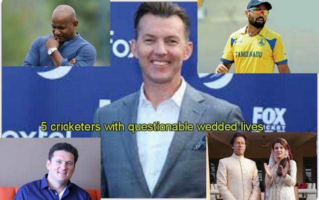 5 cricketers with questionable wedded lives 