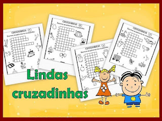 Cruzadinhas infantil, Atividades de alfabetização