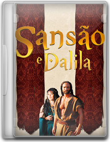 Capa Sansão e Dalila – Minissérie Completa   HDTV