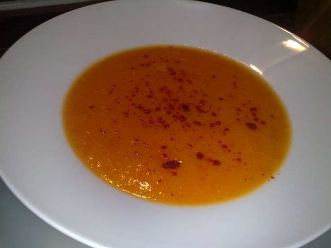 Sopa fría de Mango