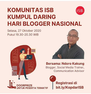 Selamat Hari Blogger Nasional