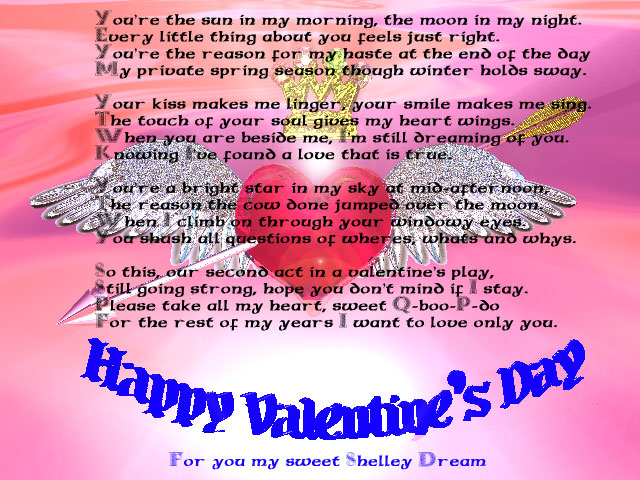 friendship poems for valentines day. valentines day poems for