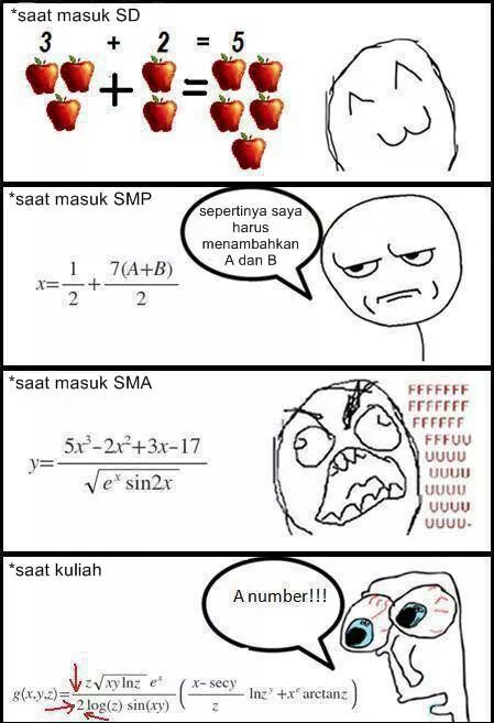 25 Meme Matematika Ini Lucu Ban Bikin Ngakak Pakai Rumus Lucu