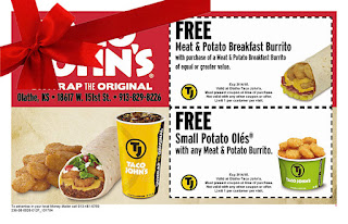 Free Printable Taco Johns Coupons