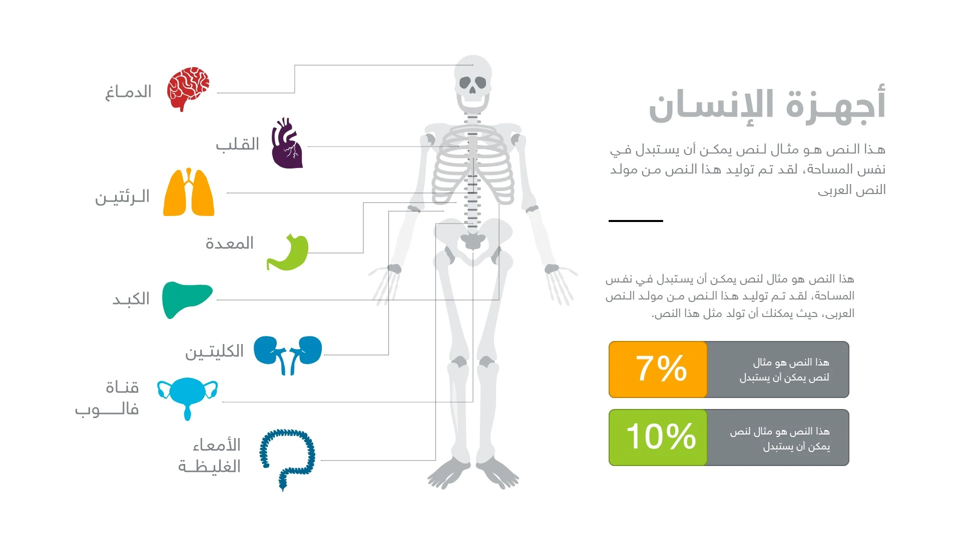 أعضاء جسم الانسان بوربوينت