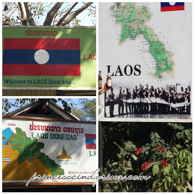 collage about Laos