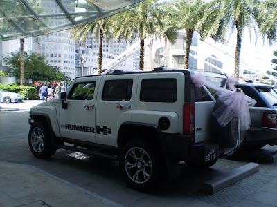 Hummer H3 Bridal Car
