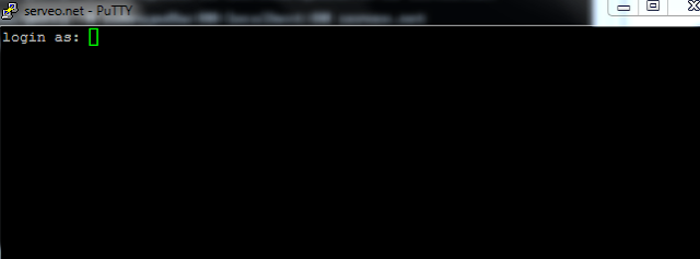 Gambar tab baru yang bertuliskan "Login as: "