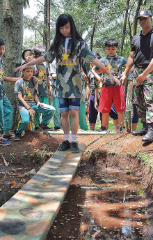 kids army taman budaya