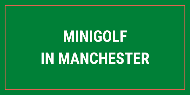Minigolf in Manchester city centre