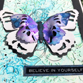 Tim Holtz Sizzix Tattered Butterfly Distress Oxide Sprays Alcohol Pearls Tutorial by Sara Emily Barker https://frillyandfunkie.blogspot.com/2019/03/saturday-showcase-tim-holtz-tattered.html 22