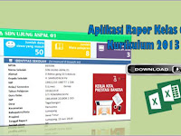 Aplikasi Rapor Kelas 6 Kurikulum 2013 Semester 2
