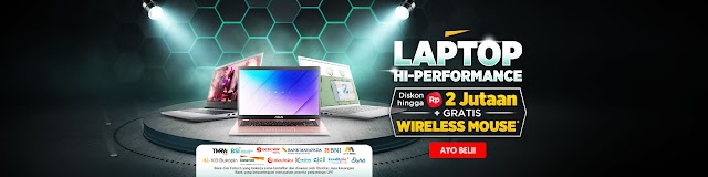 Daftar Laptop High Performace 2022 Diskon Hingga 2 Jutaan + Gratis Wireless Mouse