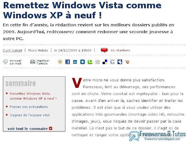 Le site du jour : Remettez Windows à neuf !