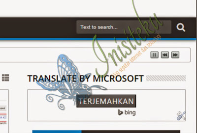 memasang widget bing translate bahasa di blog