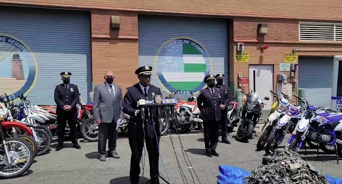 El NYPD anuncia barridas en el Alto Manhattan para confiscar motores, ATV y motocicletas  por accidentes, ruidos y alta velocidad