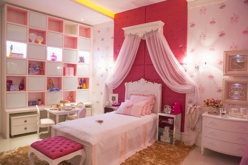 Cómo Decorar un Dormitorio de Princesa Disney Bedroom Princess by artesydisenos.blogspot.com