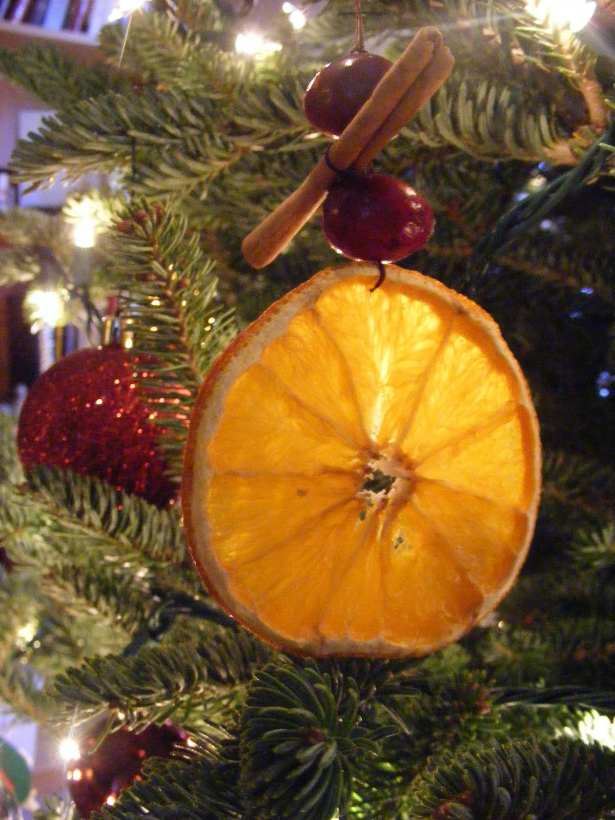 Everyday Art: Dried Orange Ornaments