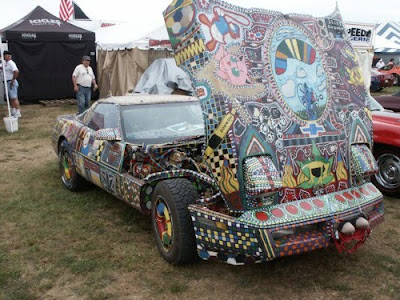 Painted Corvette Art Car by Buckeye-Front