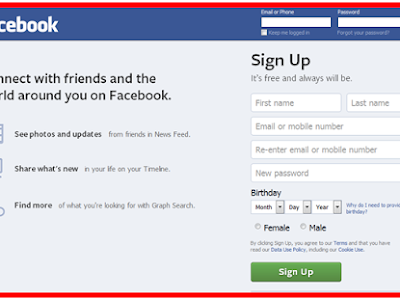 √99以上 facebook login sign up page 139435-Facebook login sign up page download free