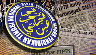 Pinjaman Tabung Pendidikan Tinggi Nasional (PTPTN) mungkin tidak dapat diperolehi semula dalam masa singkat.