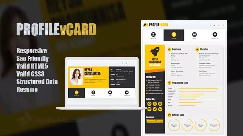 Profile Vcard