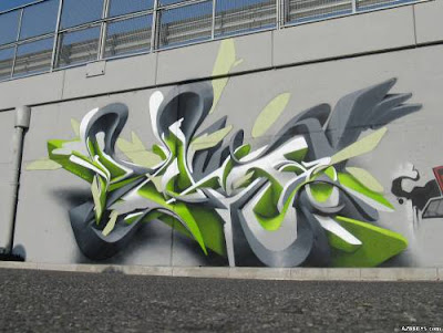 Amazing Green Graffiti Amazing Green Graffiti