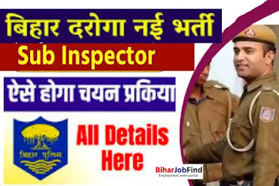 Bihar Police Sub Inspector Bharti, Bihar Police Si Vacancy, Sub Inspector Vacancy in Bihar Police, बिहार पुलिस सब इंस्पेक्टर भर्ती, Bihar Police Bahali,