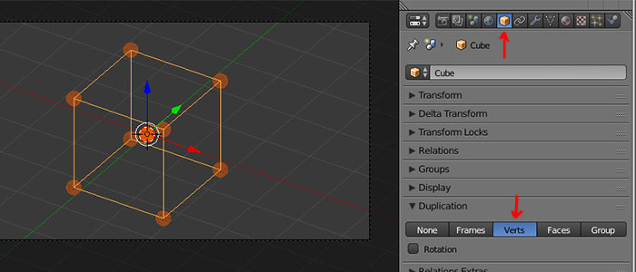 Blender3D Plexus Style Wireframe