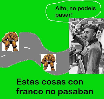 Estas cosas con franco no pasaban