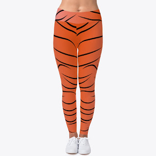tiger stripe leggings