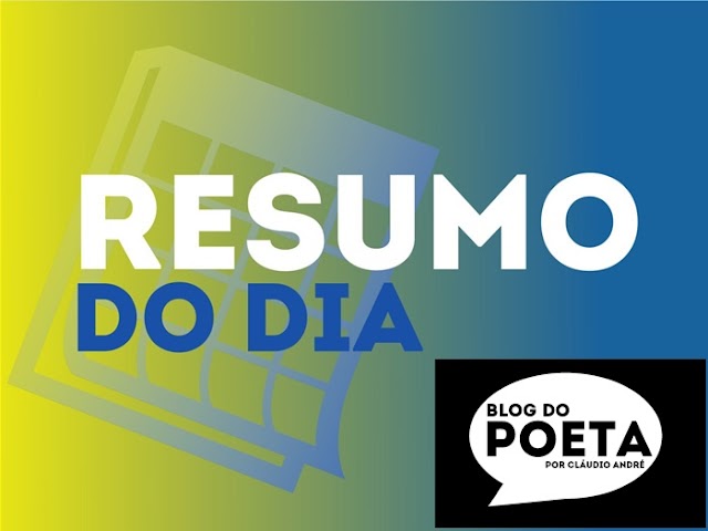 AS RAPIDINHAS DA NOITE DESSA QUARTA-FEIRA, 24/01, DO BLOG DO POETA