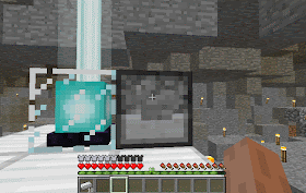 Minecraft ビーコンを便利に使う小技 ドロッパー(Dropper)に鉄インゴット(Iron Ingot)を投入