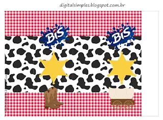 Little Cowboy: Free Printable Candy Bar Labels. 