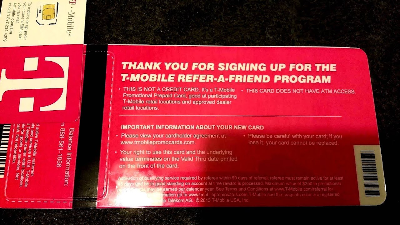 Refer A Friend Card