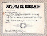 diploma de borracho