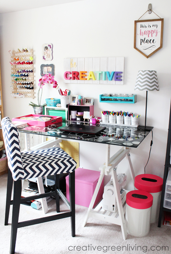 iCrafti iRoomi Home Office Tour Makeover Reveal Creative 