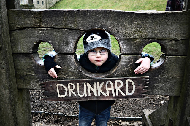 stocks, drunkard