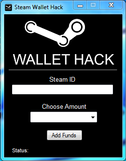 Steam Wallet Hack 2013 Free Download ~ CrackGamesHackAndCheats