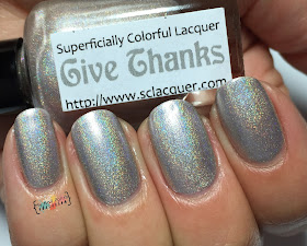 Superficially Colorful Lacquer Give Thanks